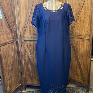 JM Studios by John Meyer dress with cutout design. Size 18W